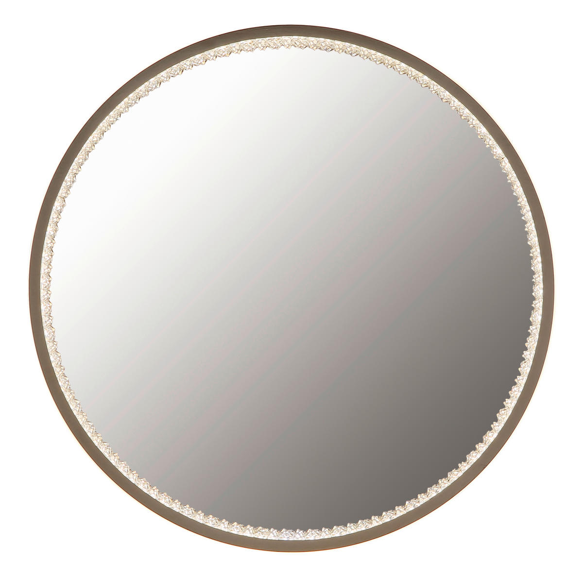 LED-DECKENLEUCHTE DELLA 39,7/6 cm   - Klar/Dunkelgrau, KONVENTIONELL, Kunststoff/Metall (39,7/6cm) - Globo
