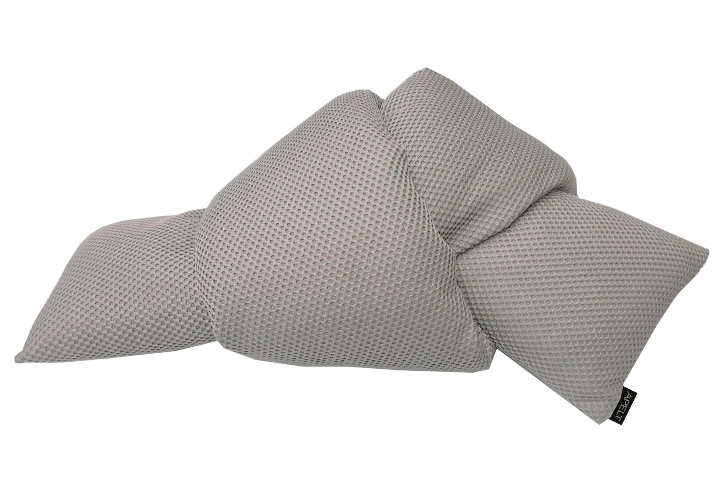 MULTIFUNKTIONSKISSEN 31/53 cm  - Grau, Basics, Textil (31/53cm) - Apelt