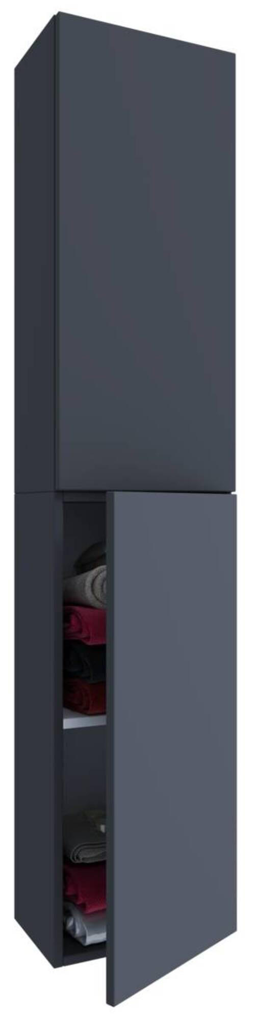 HOCHSCHRANK 32,6/150/21,7 cm  - Anthrazit, Modern, Holzwerkstoff (32,6/150/21,7cm) - MID.YOU