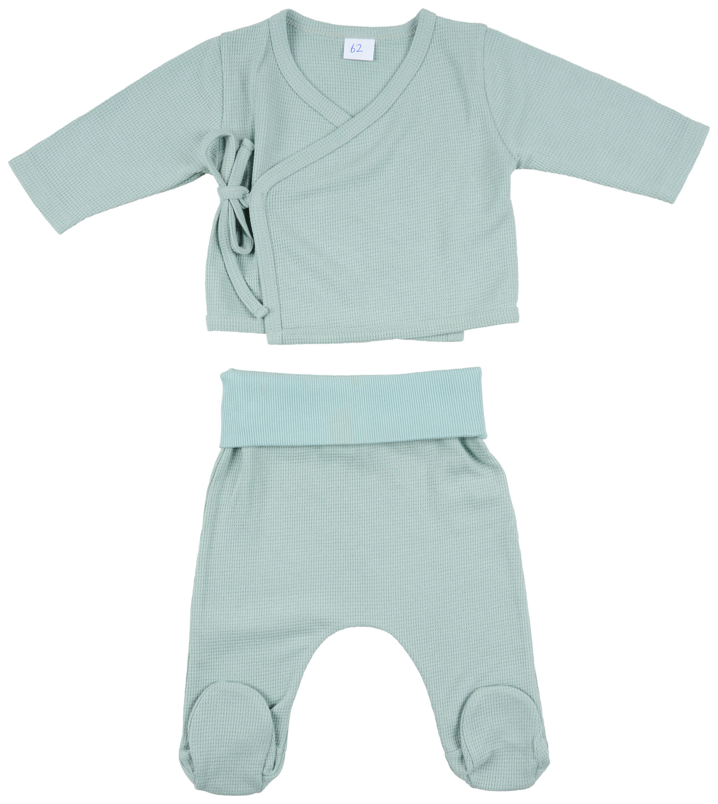 WICKELBODY-SET  - Grün, Basics, Textil (50null) - Avelia
