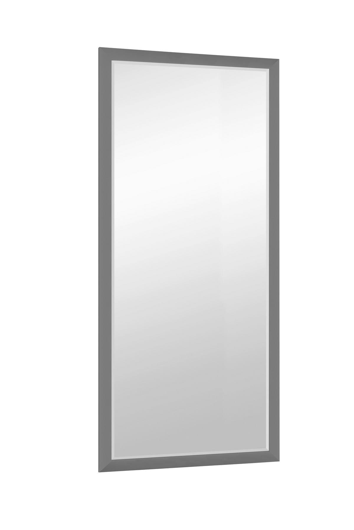 WANDSPIEGEL 100/200/1,8 cm    in rechteckig  - Anthrazit, MODERN, Glas/Holzwerkstoff (100/200/1,8cm) - Milino