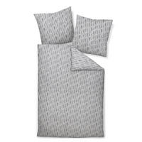 BETTWÄSCHE Seersucker 155/200 cm  - Grau, Design, Textil (155/200cm) - Janine