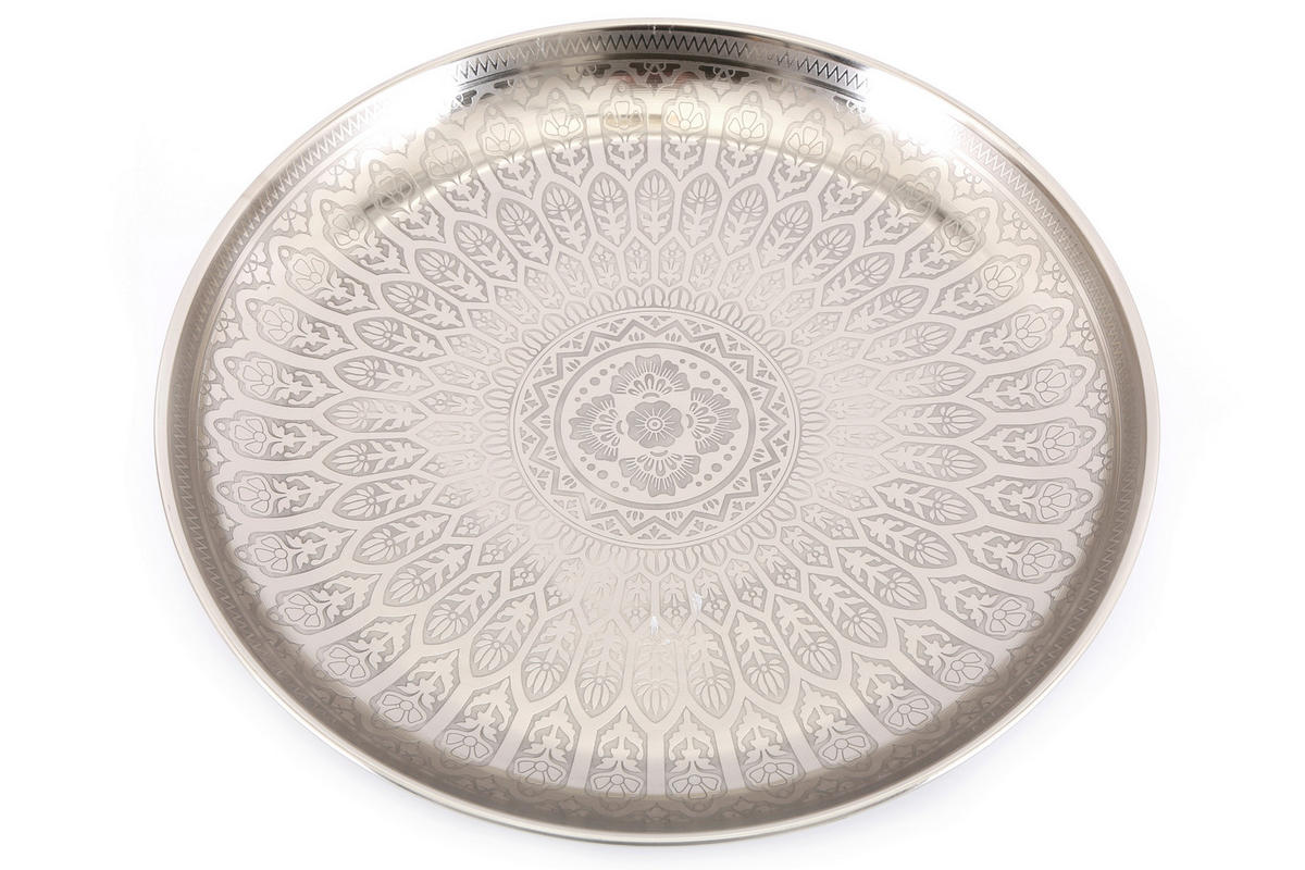 DEKORAČNÍ PODNOS 42 cm  - Basics, kov (42cm)