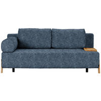 SCHLAFSOFA in Holz, Textil Blau  - Blau/Naturfarben, Design, Holz/Textil (211/88/102cm) - Niels Andersson