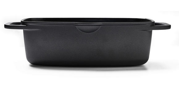 BRÄTER 6 L  - Klar/Edelstahlfarben, Basics, Glas/Metall (33/21,5/11cm) - Homeware Profession.