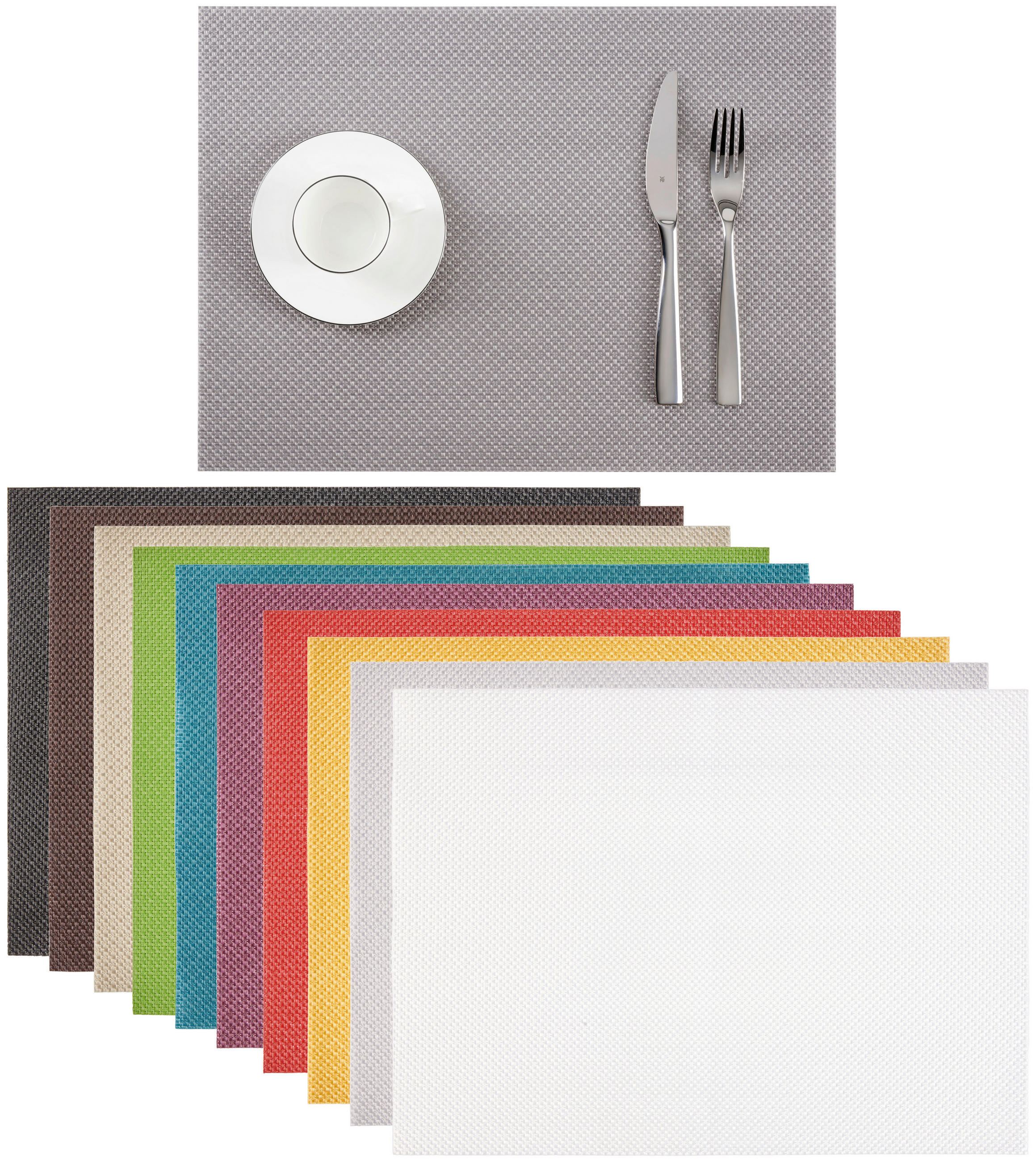 PROSTÍRÁNÍ, 33/45 cm - hnědá, Basics, plast (33/45cm) - Novel