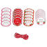 GESCHENKANHÄNGER-SET 20-teilig - (12/8cm) GESCHENKANHÄNGER-SET 20-teilig - (12/8cm)