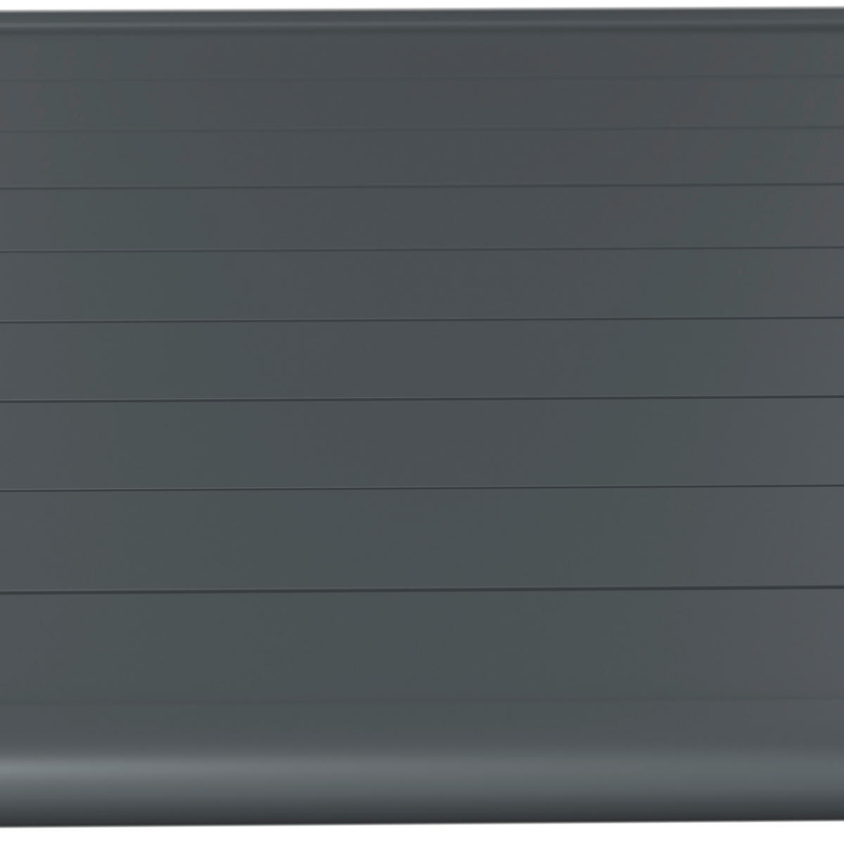 LOUNGEGARNITUR Aluminium  - Dunkelgrau/Anthrazit, Design, Textil/Metall (289/69/169cm) - Amatio