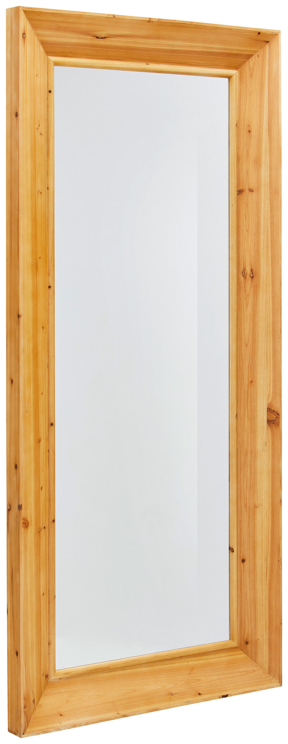 WANDSPIEGEL 87/188/7 cm    in rechteckig  - Naturfarben, Design, Glas/Holz (87/188/7cm) - MID.YOU