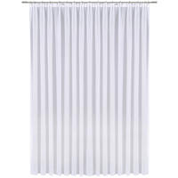 FERTIGSTORE  halbtransparent   450/245 cm  - Weiß/Grau, Basics, Textil (450/245cm) - Esposa