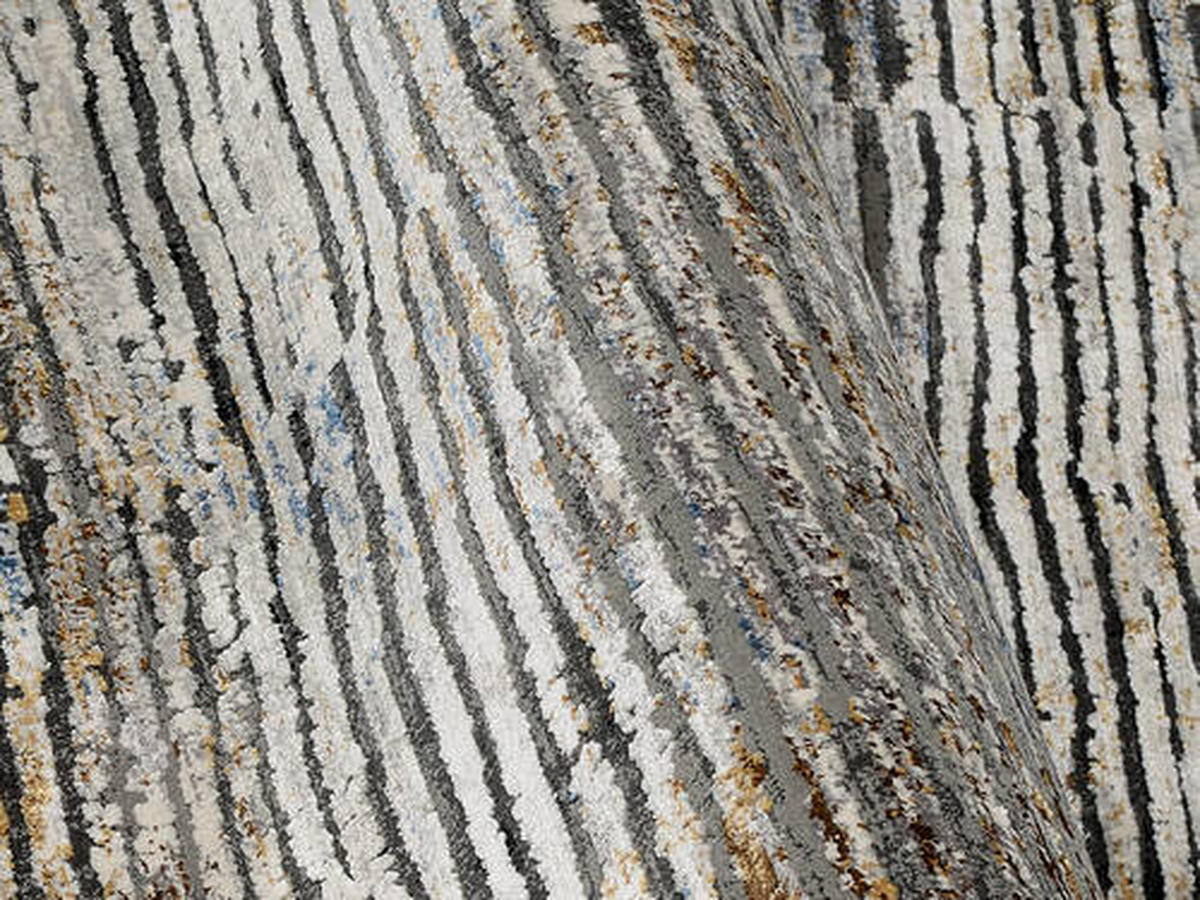 WEBTEPPICH 200/290 cm Colorado Stripe Schwarz, Beige  - Beige/Schwarz, Design, Textil (200/290cm) - Musterring
