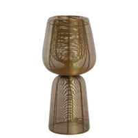 TISCHLEUCHTE ABOSO 24/54 cm  - Bronzefarben, Trend, Metall (24/54cm) - Light & Living