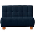SCHLAFSOFA Juice in Dunkelblau  - Naturfarben/Dunkelblau, Design, Holz/Textil (125/92/102cm) - Novel