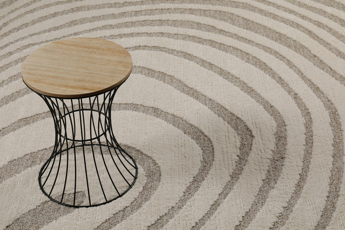 WEBTEPPICH 140/200 cm Björn Creme, Beige  - Beige/Creme, Design, Textil (140/200cm) - Novel