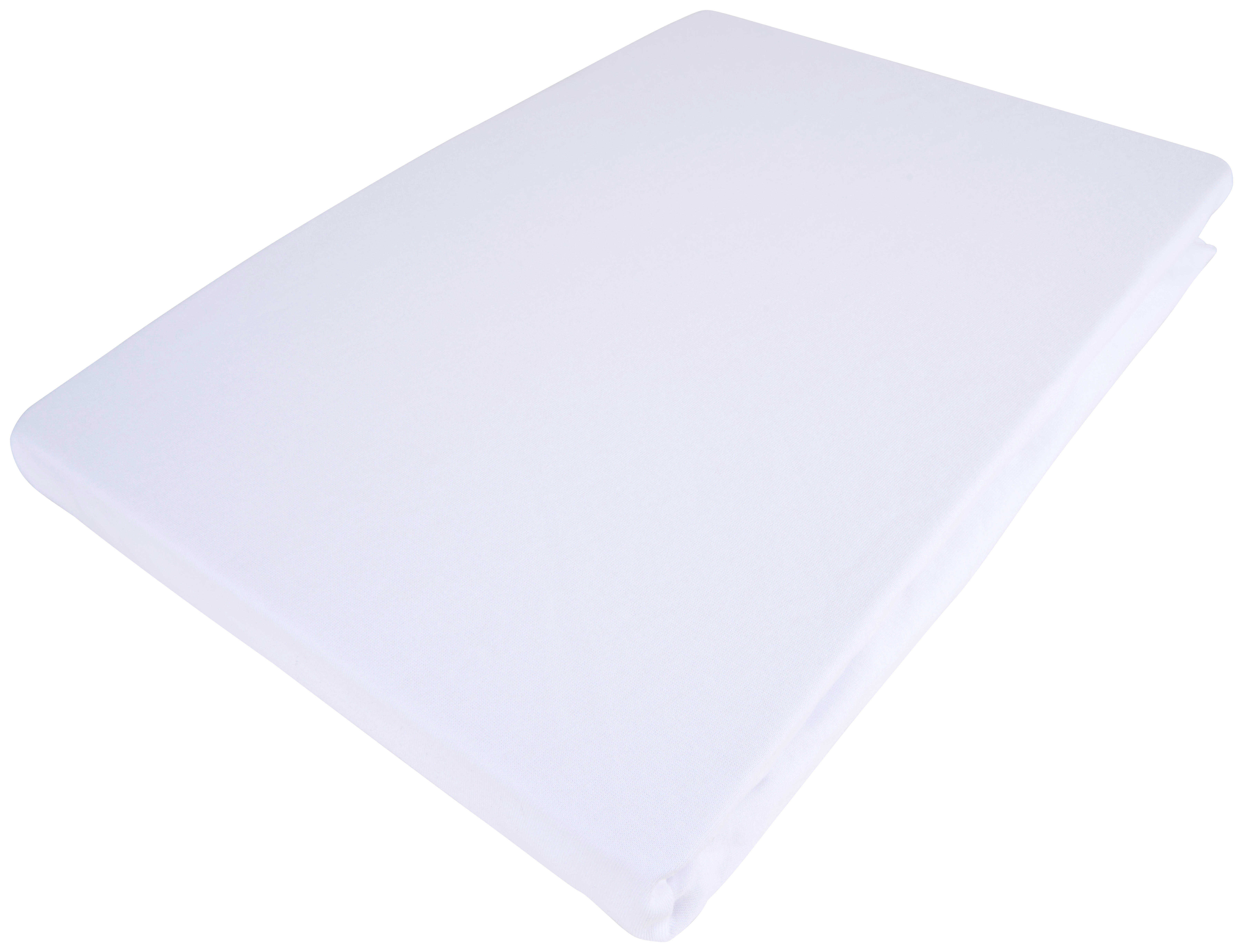 SPANNLEINTUCH 90-100/200 cm Jersey  - Weiß, Basics, Textil (90-100/200cm) - Bio:Vio