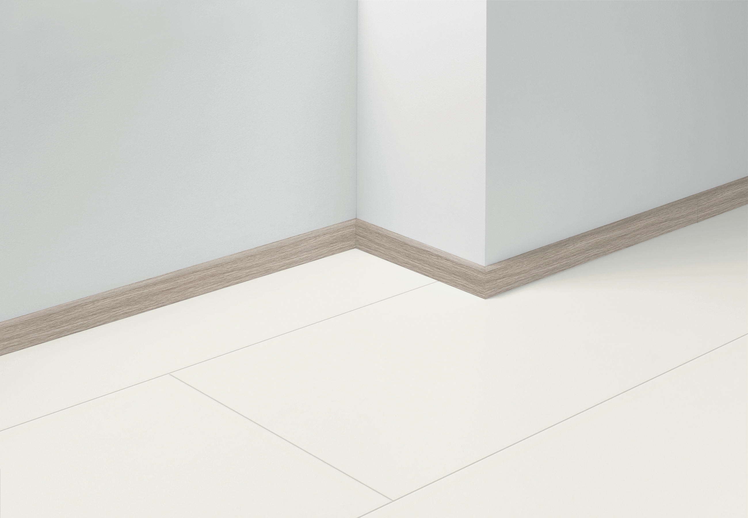 Parador Sockelleiste Grau, Eiche, Hellgrau 1.6x4x220 cm