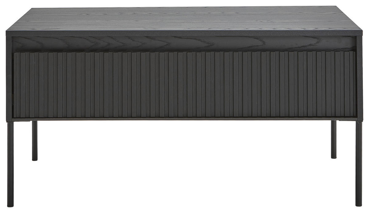 DOHÁNYZÓASZTAL fém, faalapú anyag 100/70/50 cm   - fekete, Trend, faalapú anyag/fém (100/70/50cm) - Carryhome