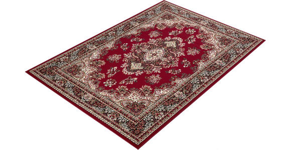 Orientalischer Webteppich Rot Pierre 160x225 cm - Rot, KONVENTIONELL, Textil (160/225cm) - Ombra