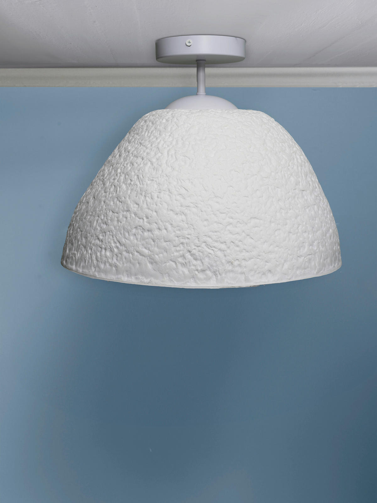 DECKENLEUCHTE  37.5/28.8 cm    - Basics, Papier/Metall (37.5/28.8cm) - Osram