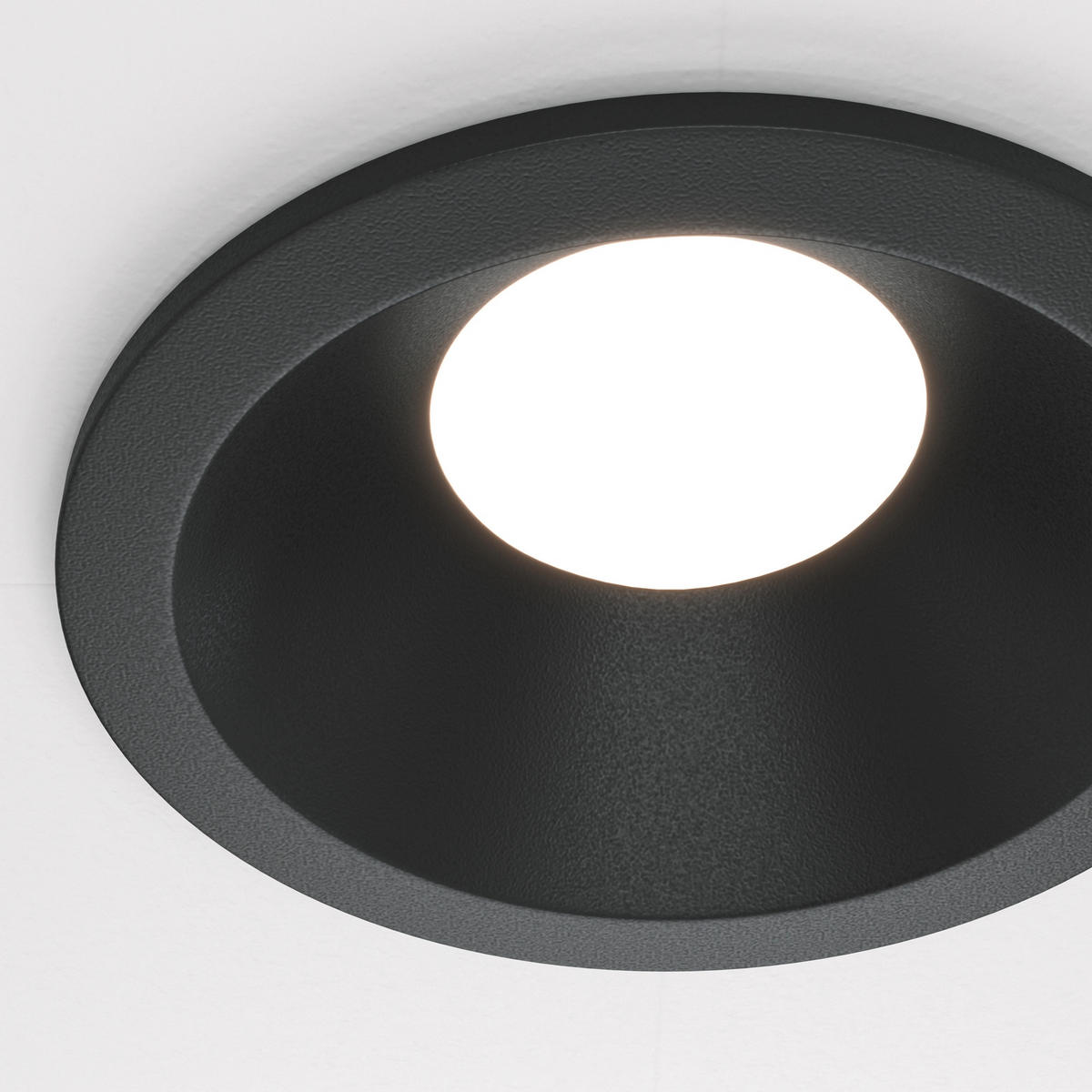 TAKLAMPA Downlight 8,5/4,5 cm  - svart, Trend, metall (8,5/4,5cm) - MAYTONI