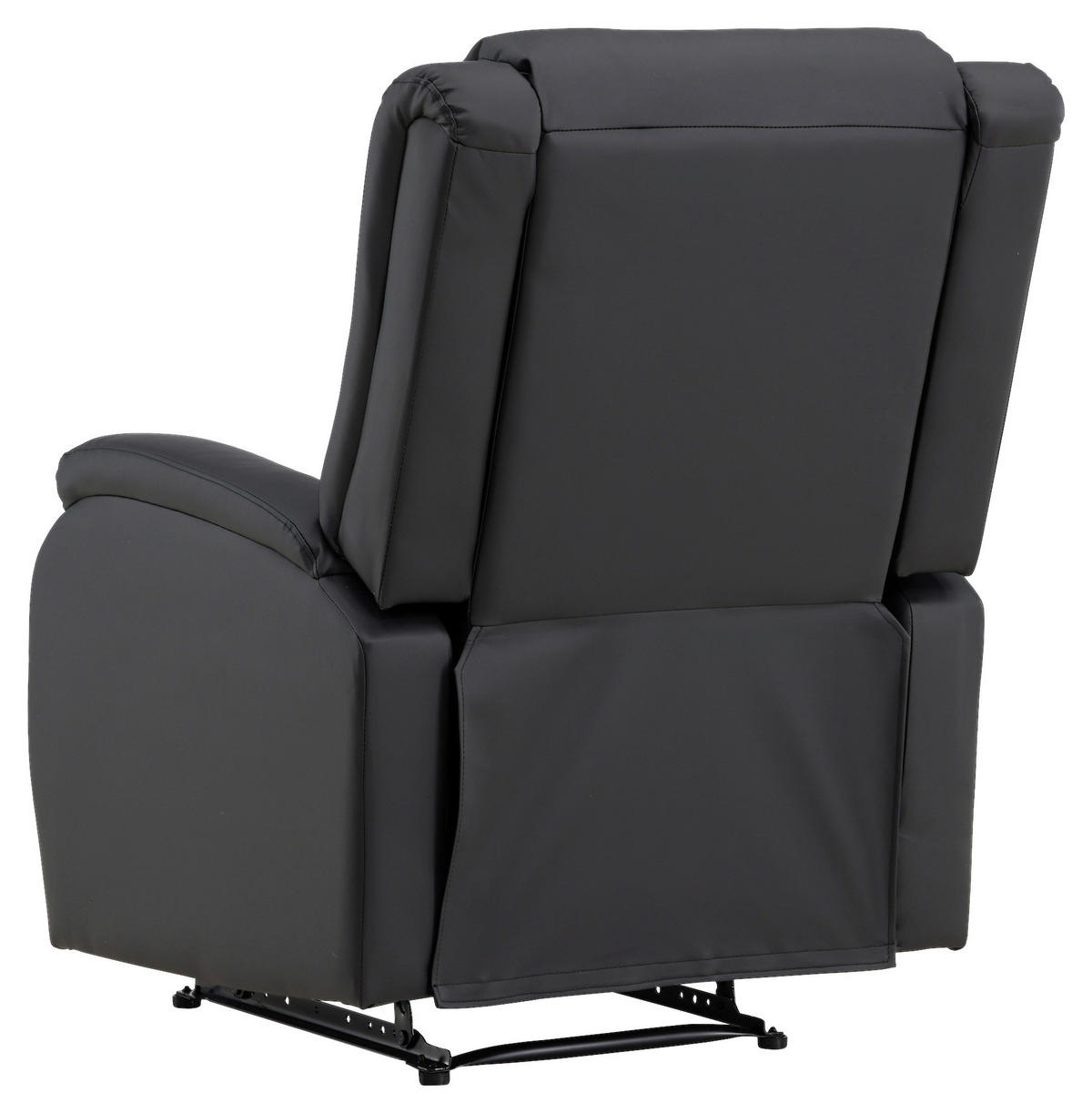 FERNSEHSESSEL in Schwarz  - Schwarz, Basics, Textil/Metall (74/103/92cm) - Livetastic