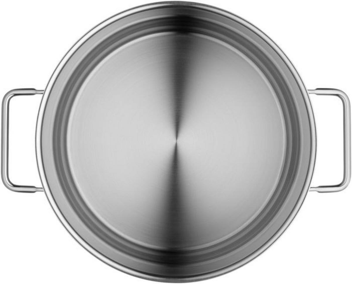 PASTATOPF 7,0 L  - Klar/Edelstahlfarben, Basics, Glas/Metall (24cm) - WMF