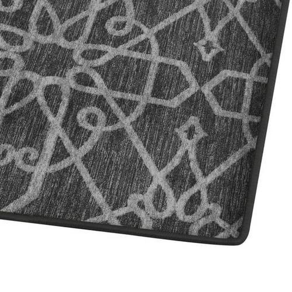 LÄUFER 80/600 cm  - Schwarz, Design, Kunststoff/Textil (80/600cm) - Novel