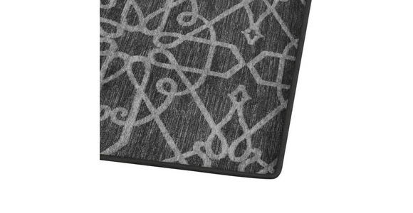 LÄUFER 80/150 cm Schwarz  - Schwarz, Design, Kunststoff/Textil (80/150cm) - Novel