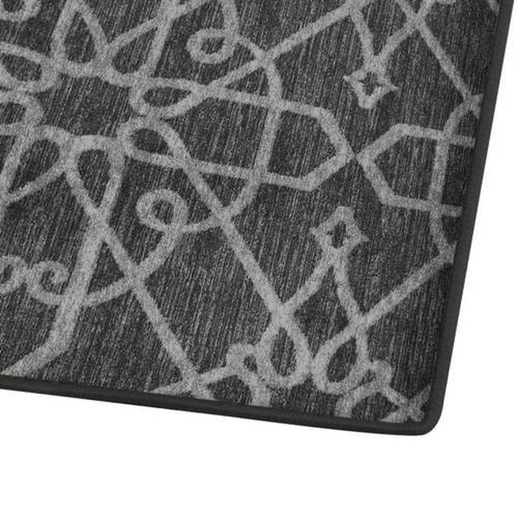 Thumbnail - Novel Läufer, Schwarz, Textil, Uni, rechteckig, 80x500 cm, pflegeleicht, Teppiche & Böden, Teppiche, Teppichläufer
