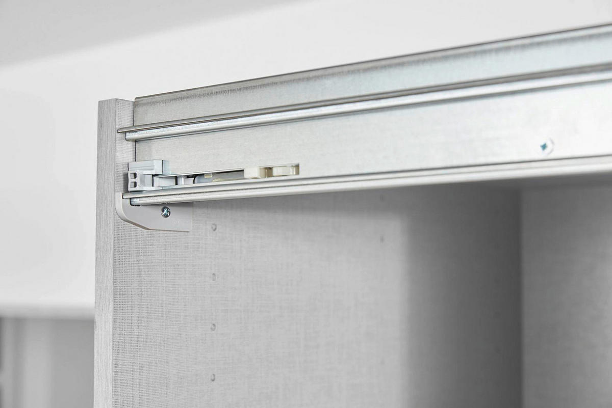 TÜRDÄMPFER 3-teilig Silberfarben  - Silberfarben, Kunststoff/Metall - Carryhome