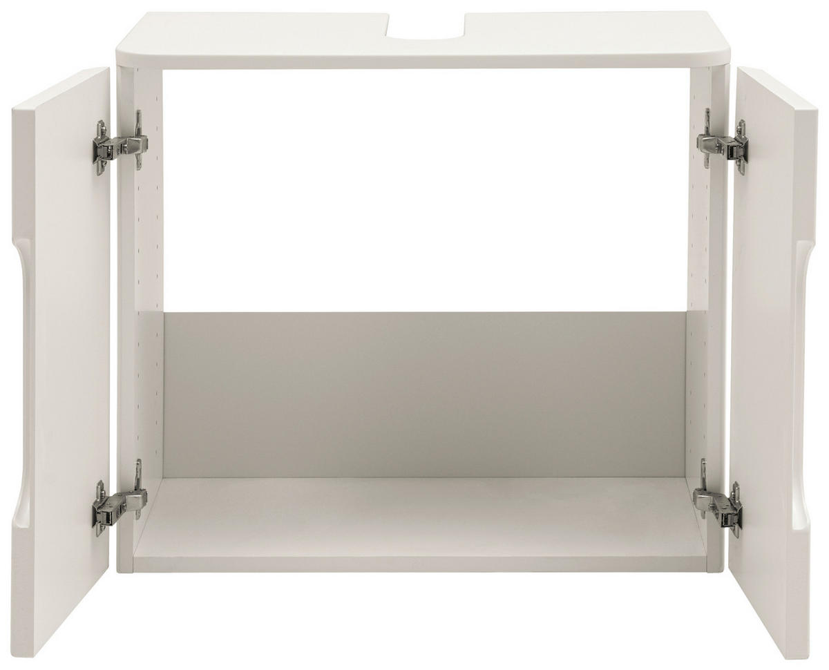 WASCHBECKENUNTERSCHRANK 61/53/35 cm  - Weiß, KONVENTIONELL, Holzwerkstoff (61/53/35cm) - Xora