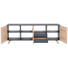 SIDEBOARD 234,3/70,6/46 cm - Eichefarben/Schwarz, Design, Holz/Holzwerkstoff (234,3/70,6/46cm) - Anrei SIDEBOARD 234,3/70,6/46 cm - Eichefarben/Schwarz, Design, Holz/Holzwerkstoff (234,3/70,6/46cm) - Anrei