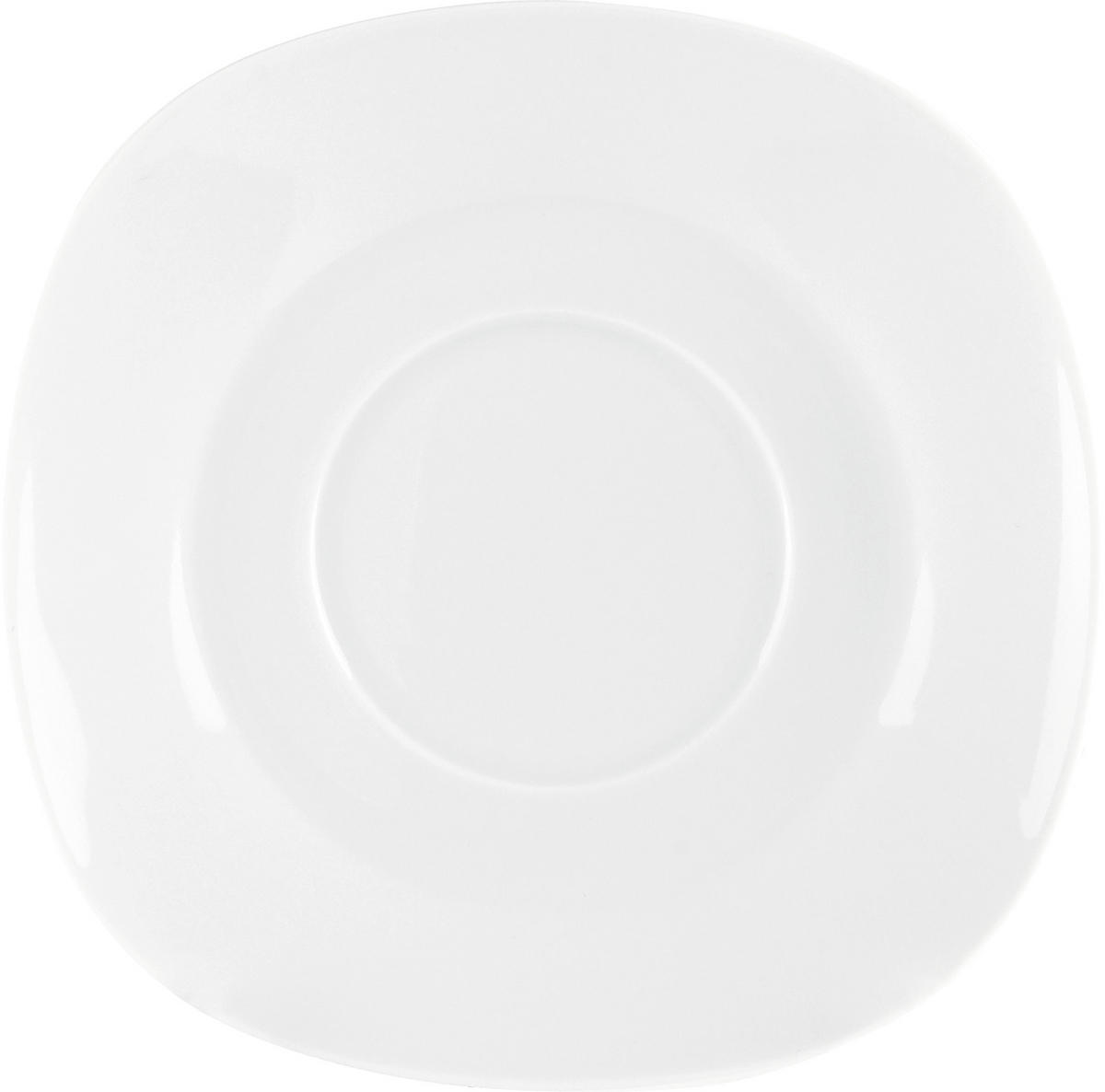 ŠÁLKA NA KÁVU S TANIERIKOM porcelán - biela, Basics, keramika - Boxxx