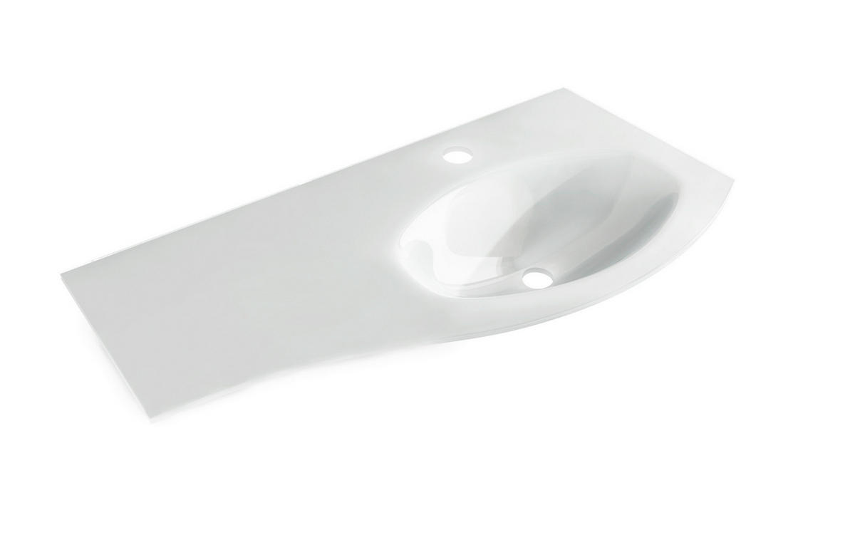 MOSDÓKAGYLÓ  - fehér, Basics, Üveg (104/1,5/52cm) - Welnova