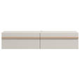 HÄNGELOWBOARD Kaschmir, Eiche Artisan  - Kaschmir/Eiche Artisan, Basics, Holzwerkstoff (154/32/41,5cm) - Carryhome