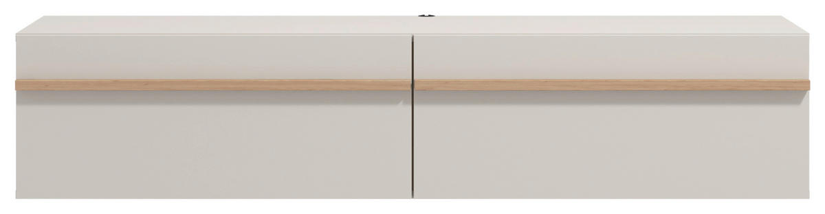 LOWBOARD  in 154/32/41,5 cm  - Kaschmir/Eiche Artisan, Basics, Holzwerkstoff (154/32/41,5cm) - Carryhome
