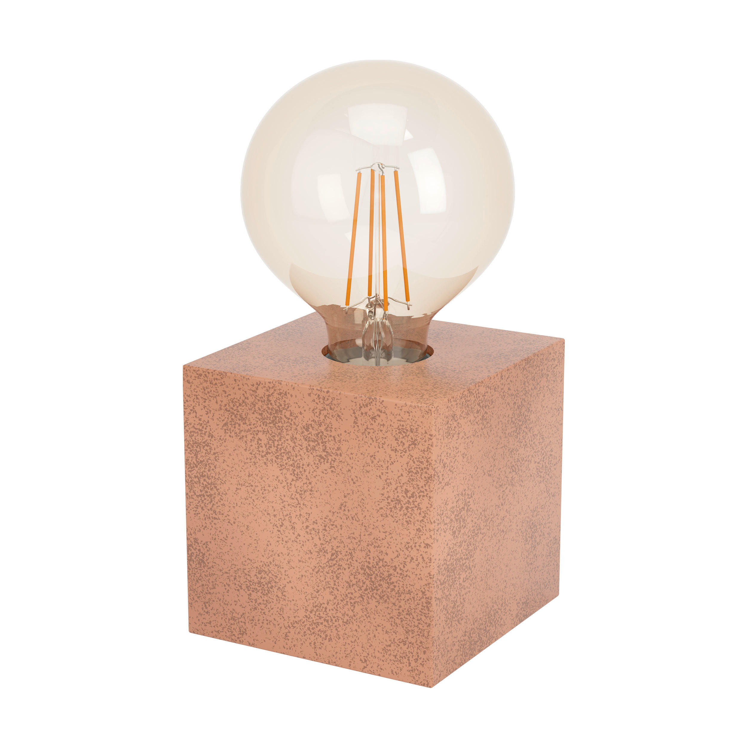 BORDSLAMPA Prestwick 10/10/10 cm   - rostfärgad, Design, metall (10/10/10cm) - Eglo