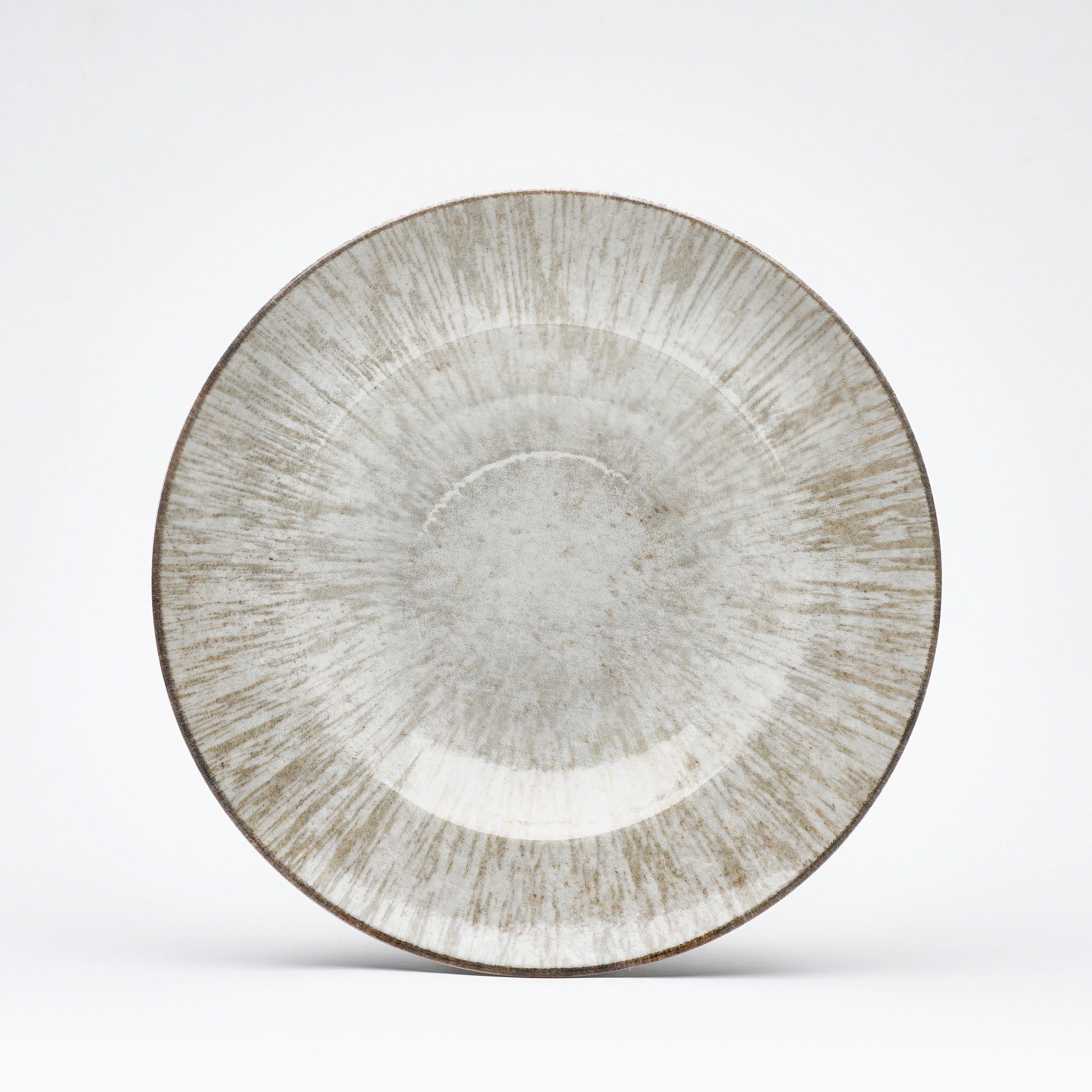 PASTATELLER Weiß, Hellbraun 27 cm Kreta 6-teilig  - Hellbraun/Weiß, Basics, Keramik (27cm) - Van Well