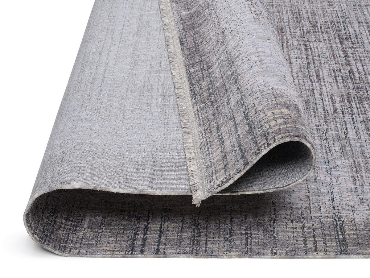 WEBTEPPICH 80/150 cm Grau  - Grau, Design, Textil (80/150cm) - Musterring