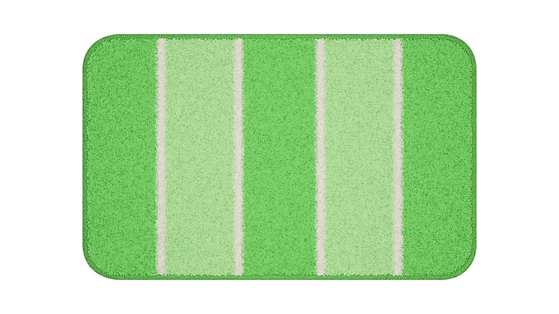 BADEMATTE Grün 50/80 cm  - Grün, Basics, Kunststoff/Textil (50/80cm) - Grund