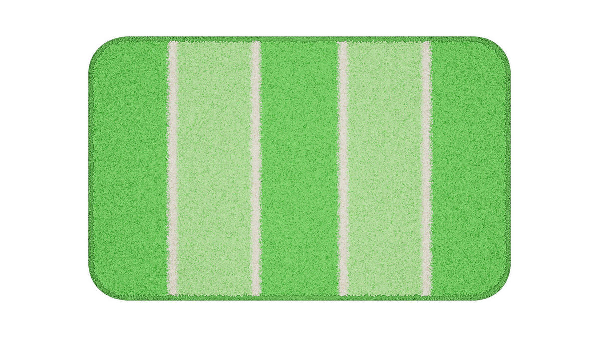 BADEMATTE Grün 50/80 cm  - Grün, Basics, Kunststoff/Textil (50/80cm) - Grund