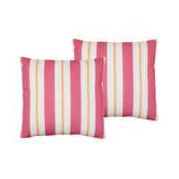 ZIERKISSENSET   48/48 cm   - Gelb/Rot, Basics, Textil (48/48cm)