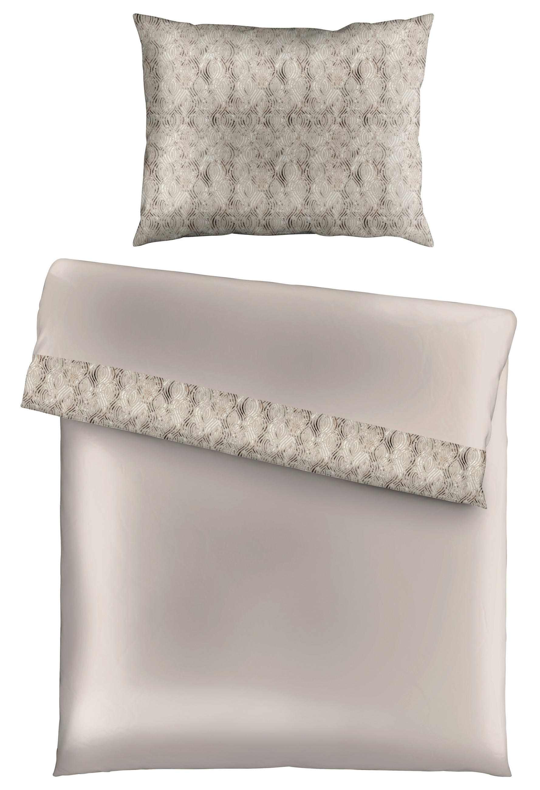 POSTELJINA   - bež, Konvencionalno, tekstil (150/260cm) - Novel