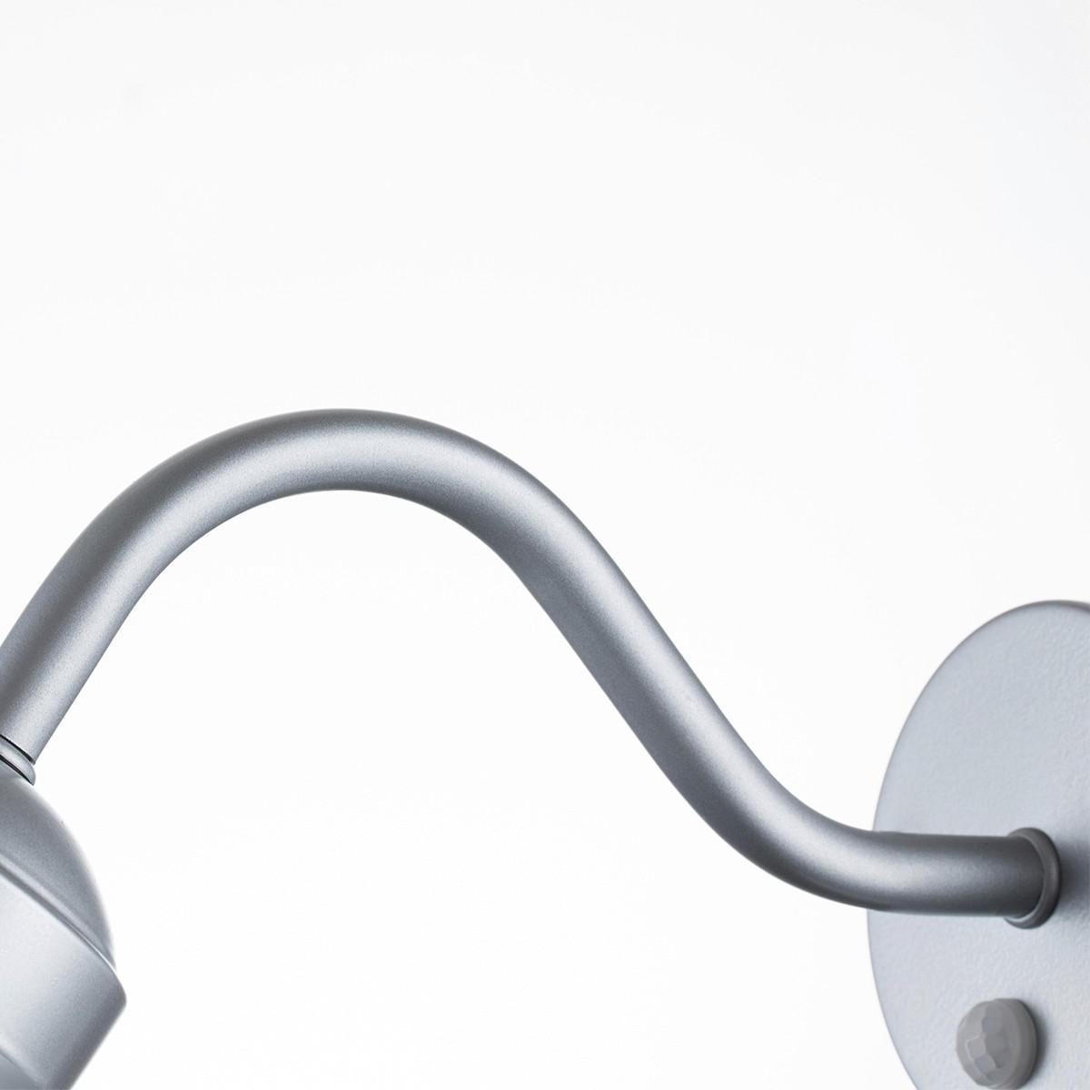 AUSSENWANDLEUCHTE - Silberfarben, Konventionell, Glas/Metall (42/27.5/25,5cm) - Elstead Lighting