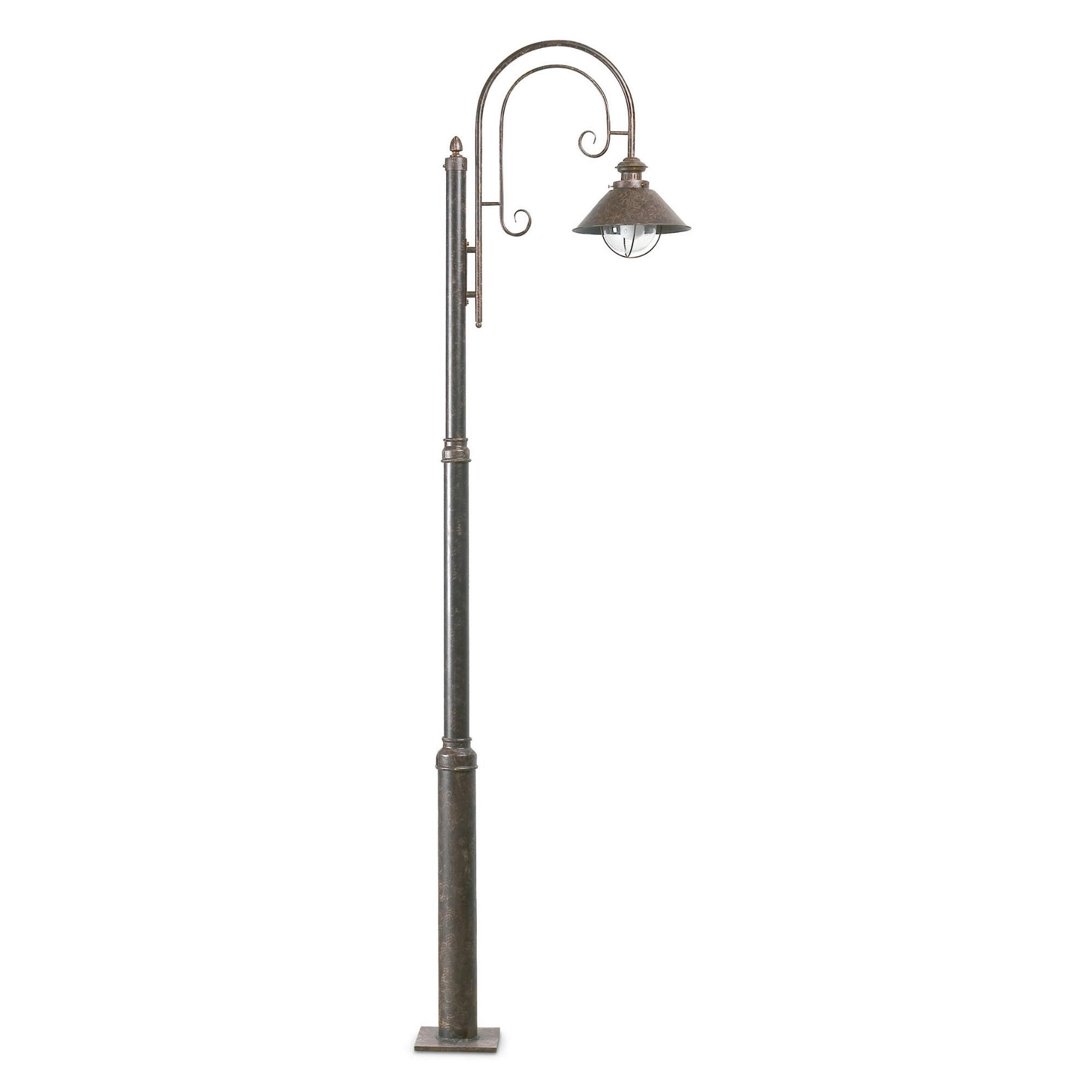 AUßENSTEHLEUCHTE  56 cm  - Rostfarben, LIFESTYLE, Metall (56cm)