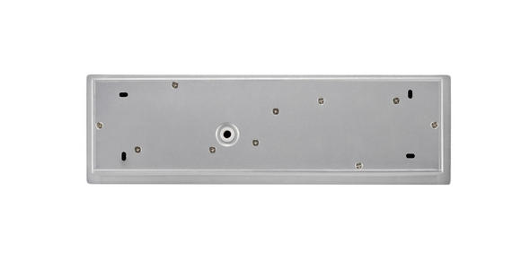 LED-HÄNGELEUCHTE 115/13/200 cm  - Alufarben, Basics, Kunststoff/Metall (115/13/200cm) - Novel