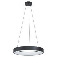 ZÁVĚSNÉ LED SVÍTIDLO, 60/110 cm  - bílá/černá, Design, kov/plast (60/110cm) - Eglo