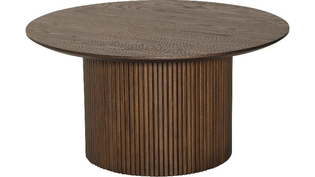 SOFFBORD i trä 90/90/45 cm  - mörkbrun, Design, trä (90/90/45cm) - Niels Andersson