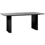 ESSTISCH in Holz, Holzwerkstoff 190/100/75 cm  - Schwarz, Trend, Holz/Holzwerkstoff (190/100/75cm) - Xora