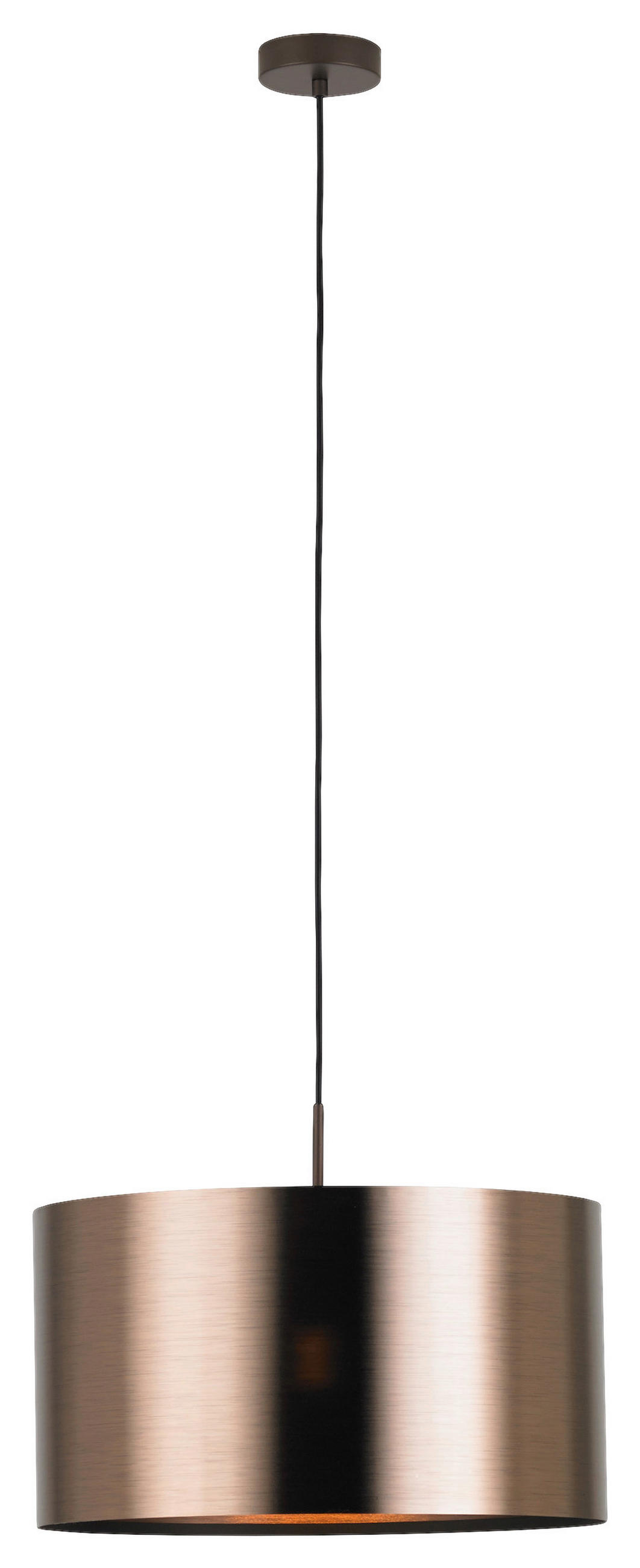 ZÁVĚSNÉ SVÍTIDLO, 45/110 cm  - měděné barvy/hnědá, Design, kov/plast (45/110cm) - Eglo